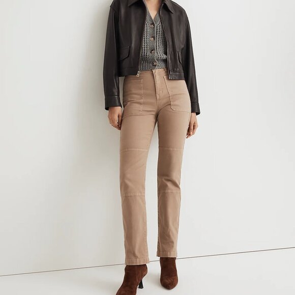 The '90s Straight Utility Pant in Garment-Dyed Canvas - Picture 5 of 7